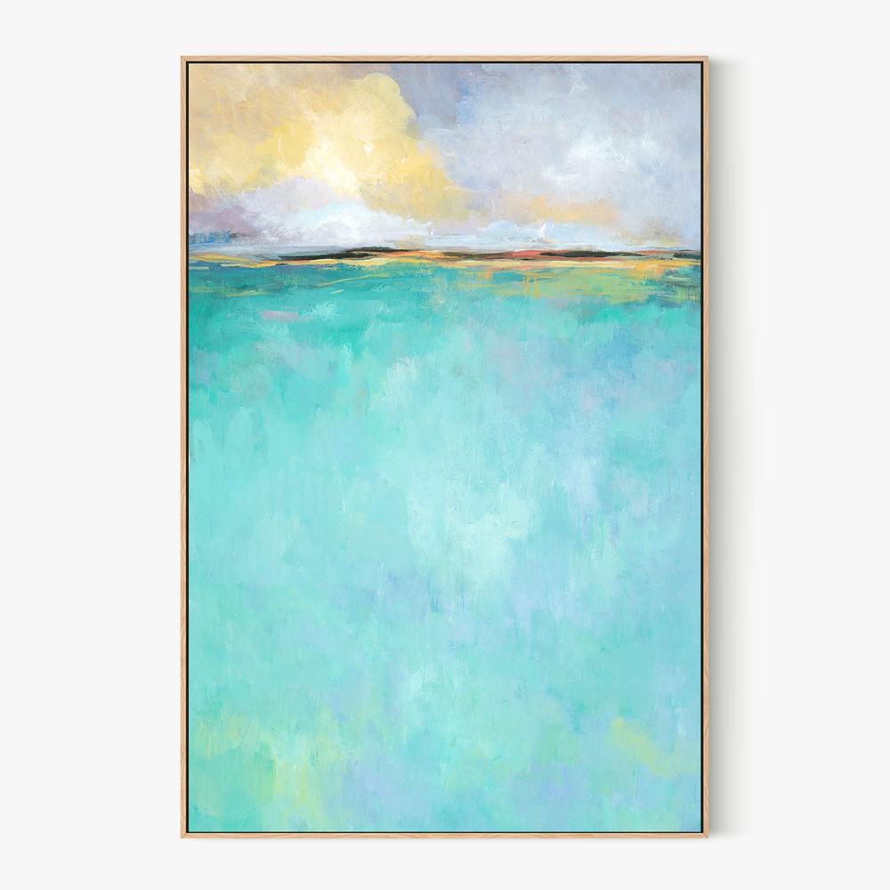 Sunny Day at Sea-by-Jacob Q-wall-art-print-canvas-poster-framed-Gioia
