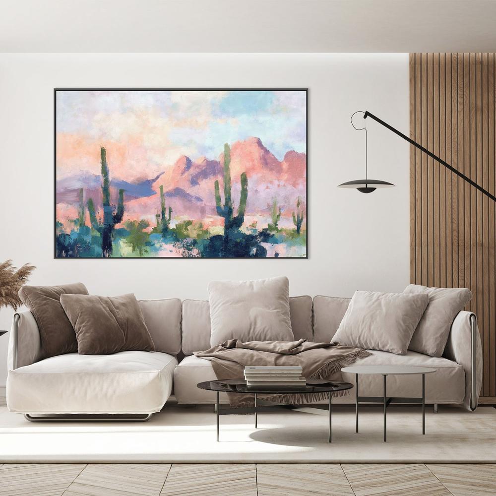 Sunset Desert, Style A-by-Nina Blue-wall-art-print-canvas-poster-framed-Gioia