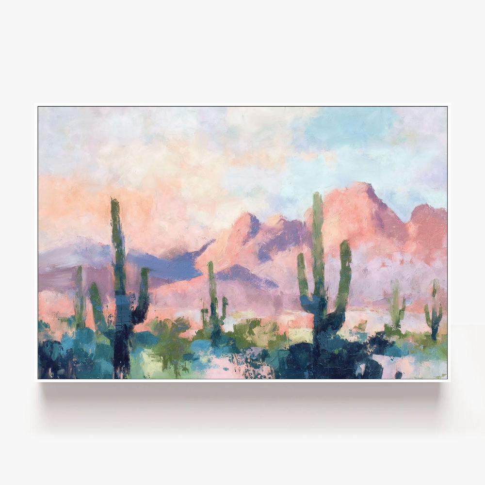 Sunset Desert, Style A-by-Nina Blue-wall-art-print-canvas-poster-framed-Gioia