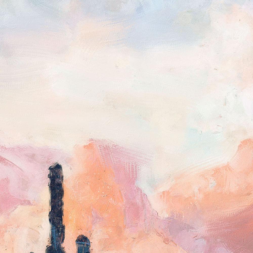 Sunset Desert, Style B-by-Nina Blue-wall-art-print-canvas-poster-framed-Gioia