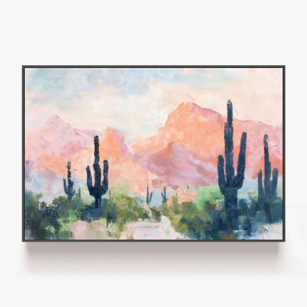 Sunset Desert, Style B-by-Nina Blue-wall-art-print-canvas-poster-framed-Gioia