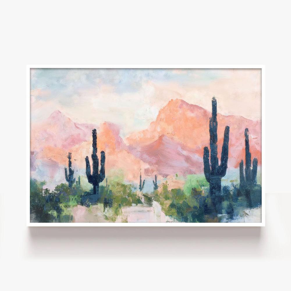 Sunset Desert, Style B-by-Nina Blue-wall-art-print-canvas-poster-framed-Gioia