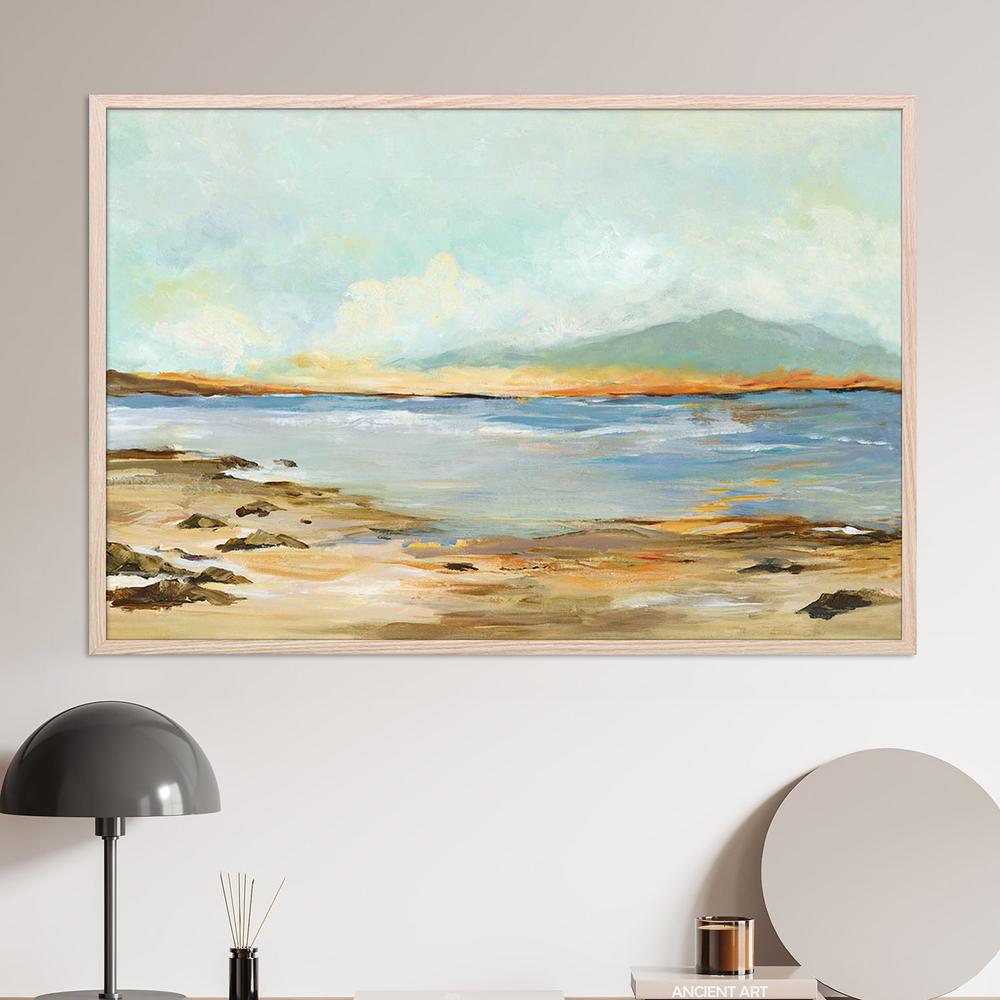 Sunset on the Sand-by-Jacob Q-wall-art-print-canvas-poster-framed-Gioia