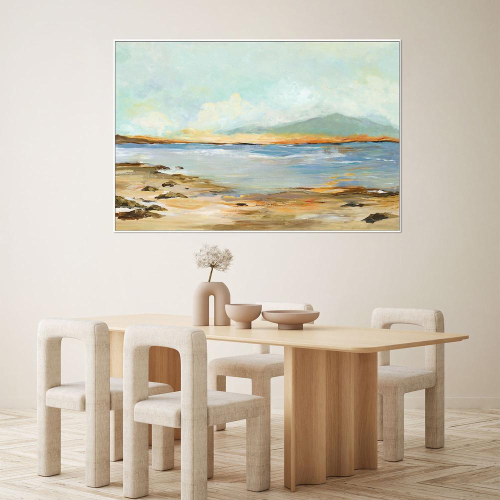 Sunset on the Sand-by-Jacob Q-wall-art-print-canvas-poster-framed-Gioia