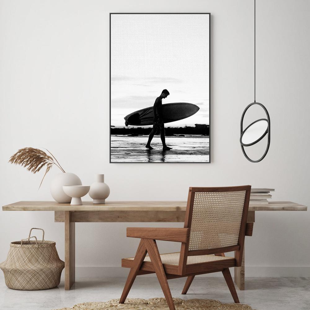 Surf Boy-by-Gal Pittel-wall-art-print-canvas-poster-framed-Gioia