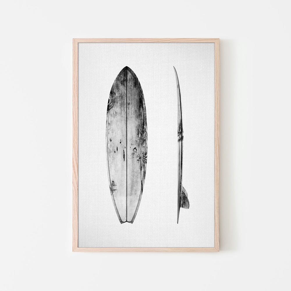 Surfboard-by-Gal Pittel-wall-art-print-canvas-poster-framed-Gioia