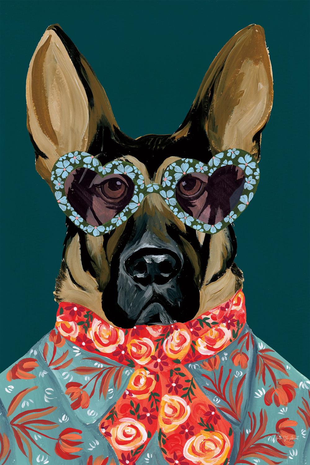 Swag Shepherd-by-Yvette St. Amant-wall-art-print-canvas-poster-framed-Gioia
