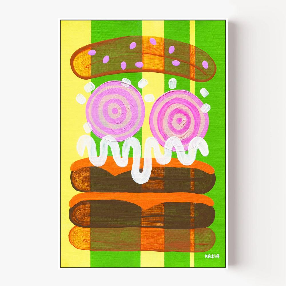 Sweet Stare-by-Kasia Amanda-wall-art-print-canvas-poster-framed-Gioia