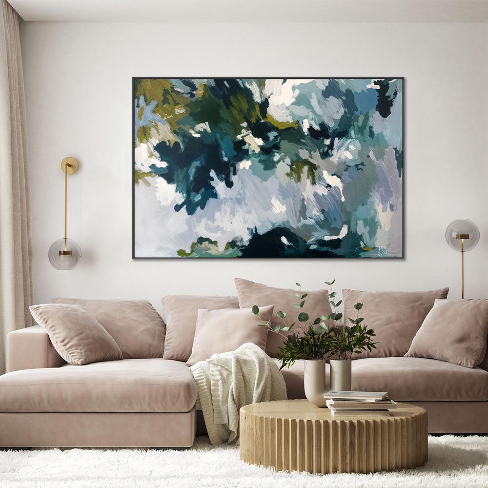 Swirling Organic Colors-by-Edie-wall-art-print-canvas-poster-framed-Gioia