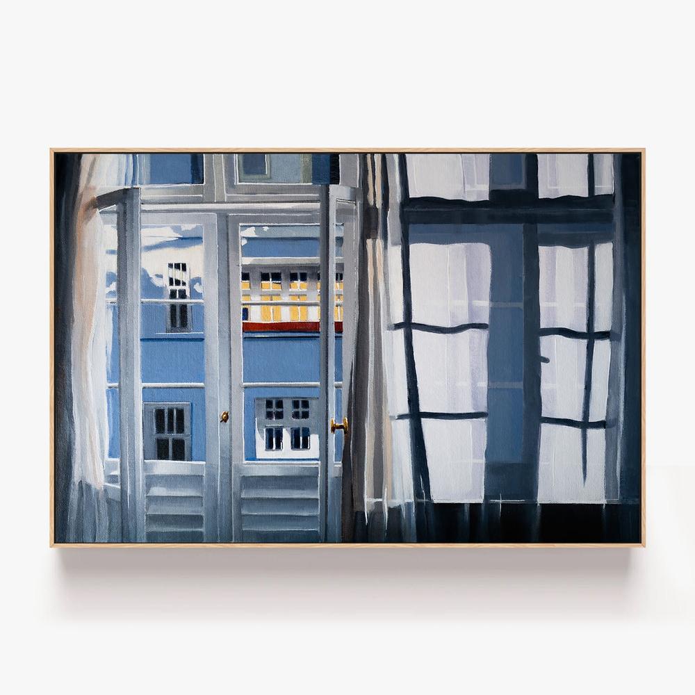 Sybelstrasse-by-Nigel Bailey Original Art-wall-art-print-canvas-poster-framed-Gioia