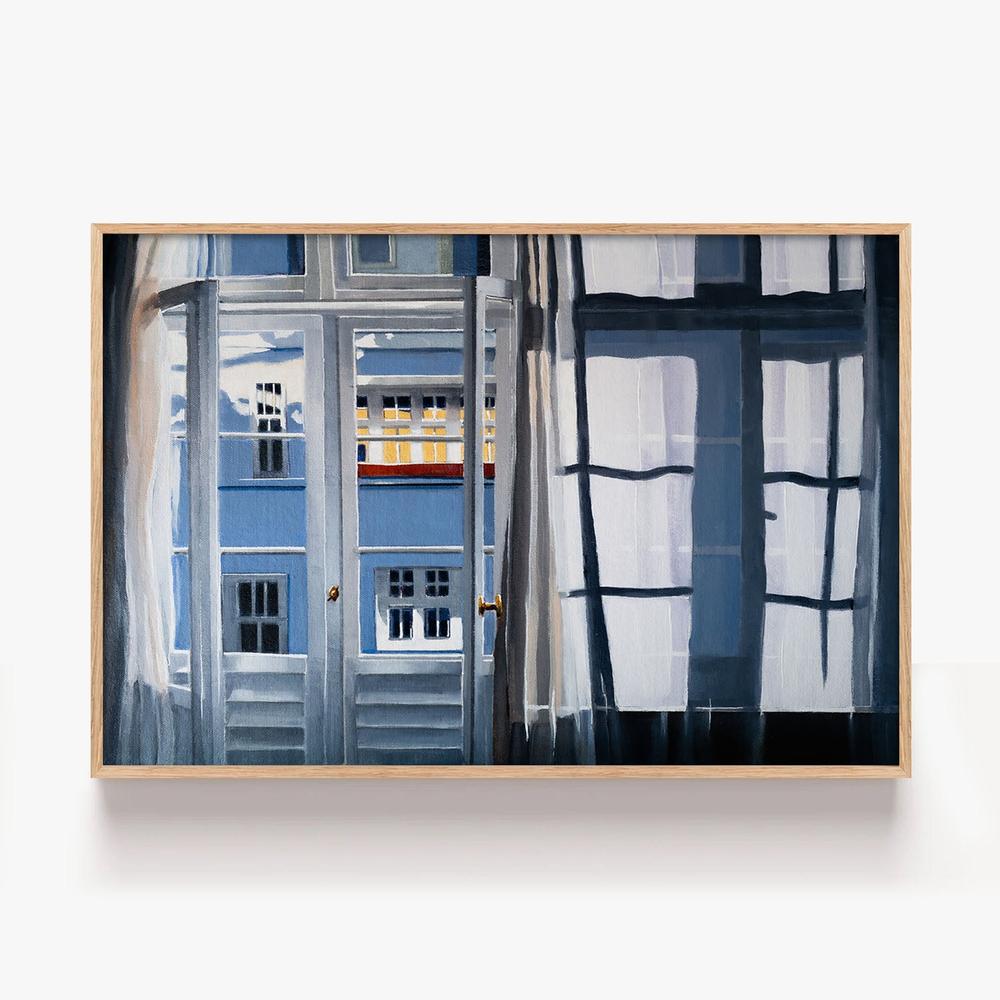 Sybelstrasse-by-Nigel Bailey Original Art-wall-art-print-canvas-poster-framed-Gioia