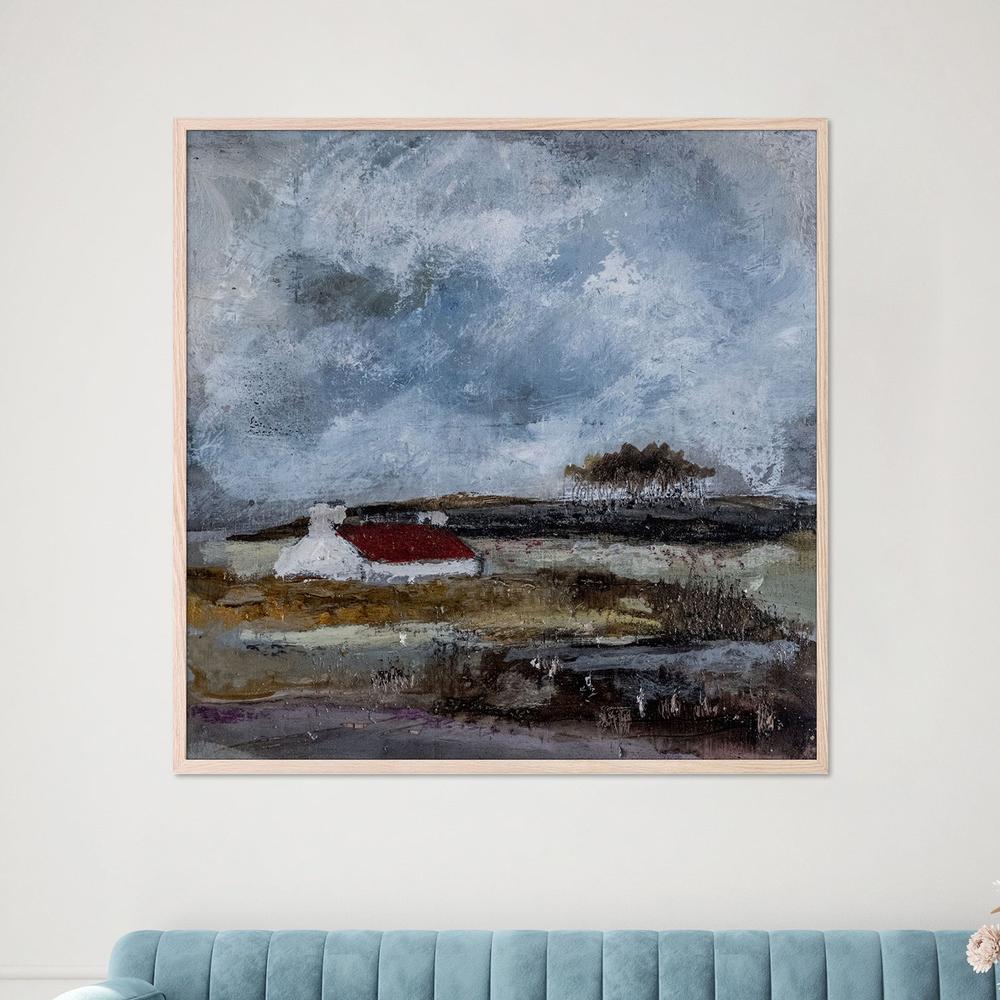 Tarn End Cottage-by-Louise O'Hara-wall-art-print-canvas-poster-framed-Gioia