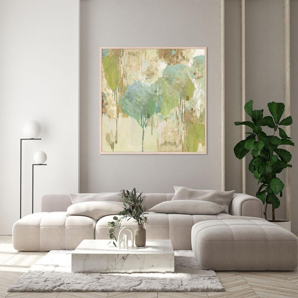 Teal Forest, Style A-by-Lera-wall-art-print-canvas-poster-framed-Gioia