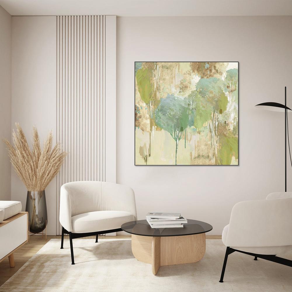 Teal Forest, Style A-by-Lera-wall-art-print-canvas-poster-framed-Gioia