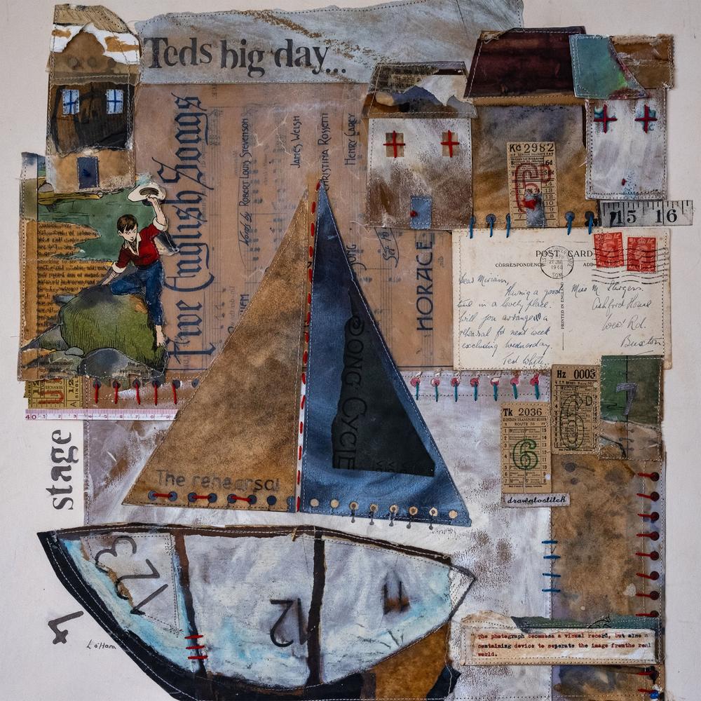 Teds Bid Day, Style A-by-Louise O'Hara-wall-art-print-canvas-poster-framed-Gioia