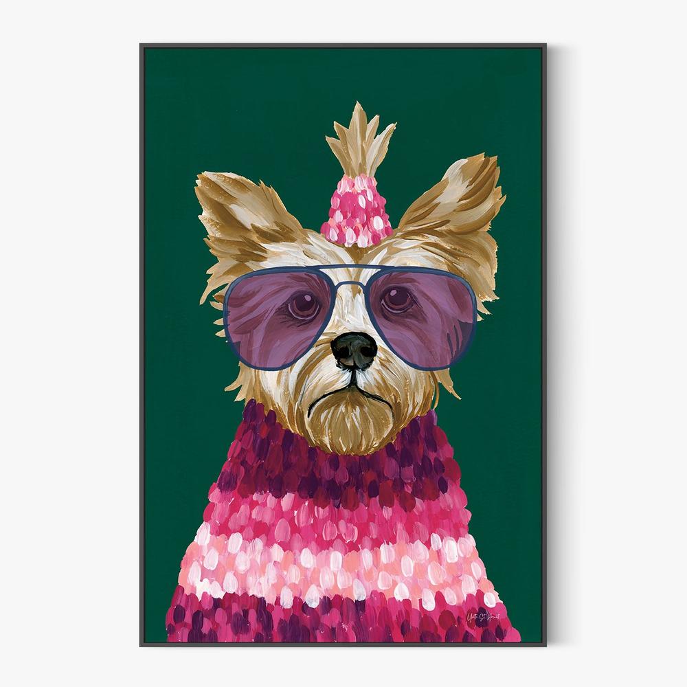 Terrific Terrier-by-Yvette St. Amant-wall-art-print-canvas-poster-framed-Gioia
