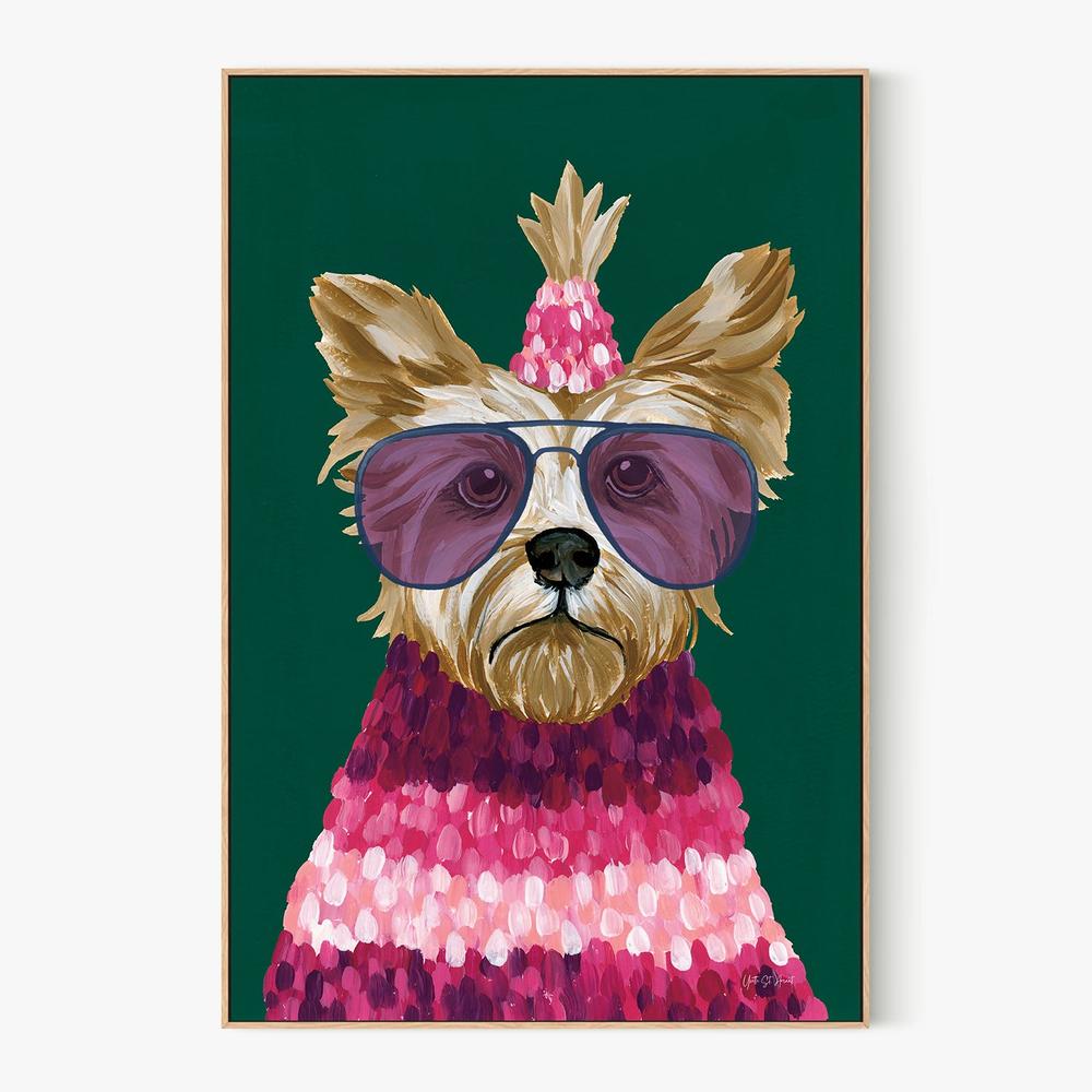 Terrific Terrier-by-Yvette St. Amant-wall-art-print-canvas-poster-framed-Gioia