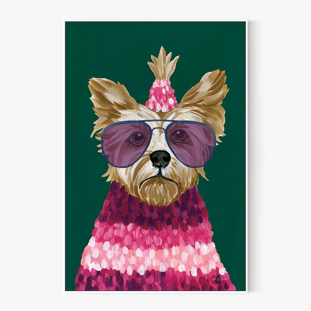 Terrific Terrier-by-Yvette St. Amant-wall-art-print-canvas-poster-framed-Gioia