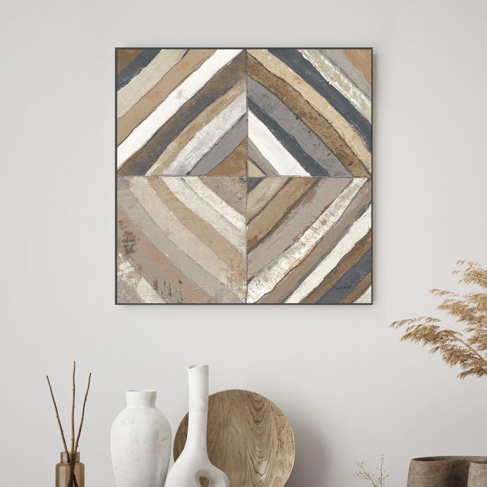The Center, Style B, Abstract Crop Dark-by-Cheryl Warrick-wall-art-print-canvas-poster-framed-Gioia
