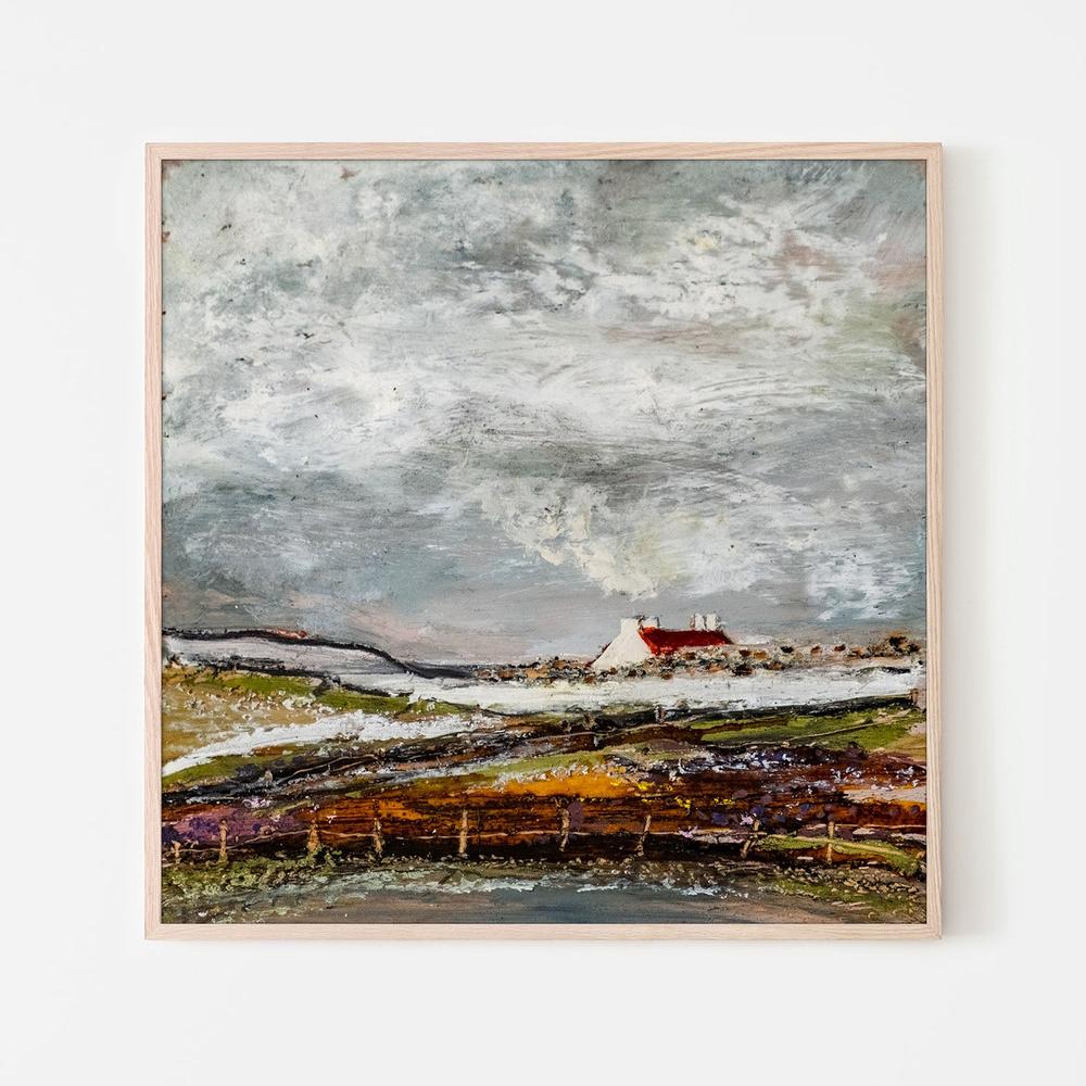 The First Fire, Style B-by-Louise O'Hara-wall-art-print-canvas-poster-framed-Gioia
