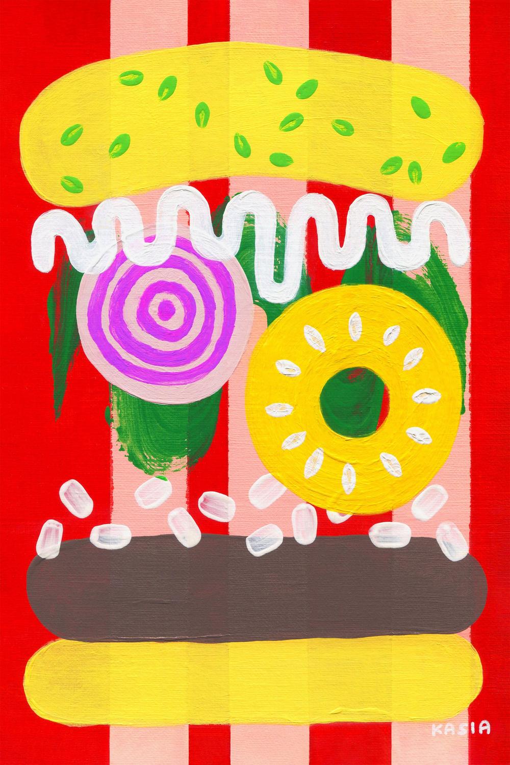 The Funfair-by-Kasia Amanda-wall-art-print-canvas-poster-framed-Gioia