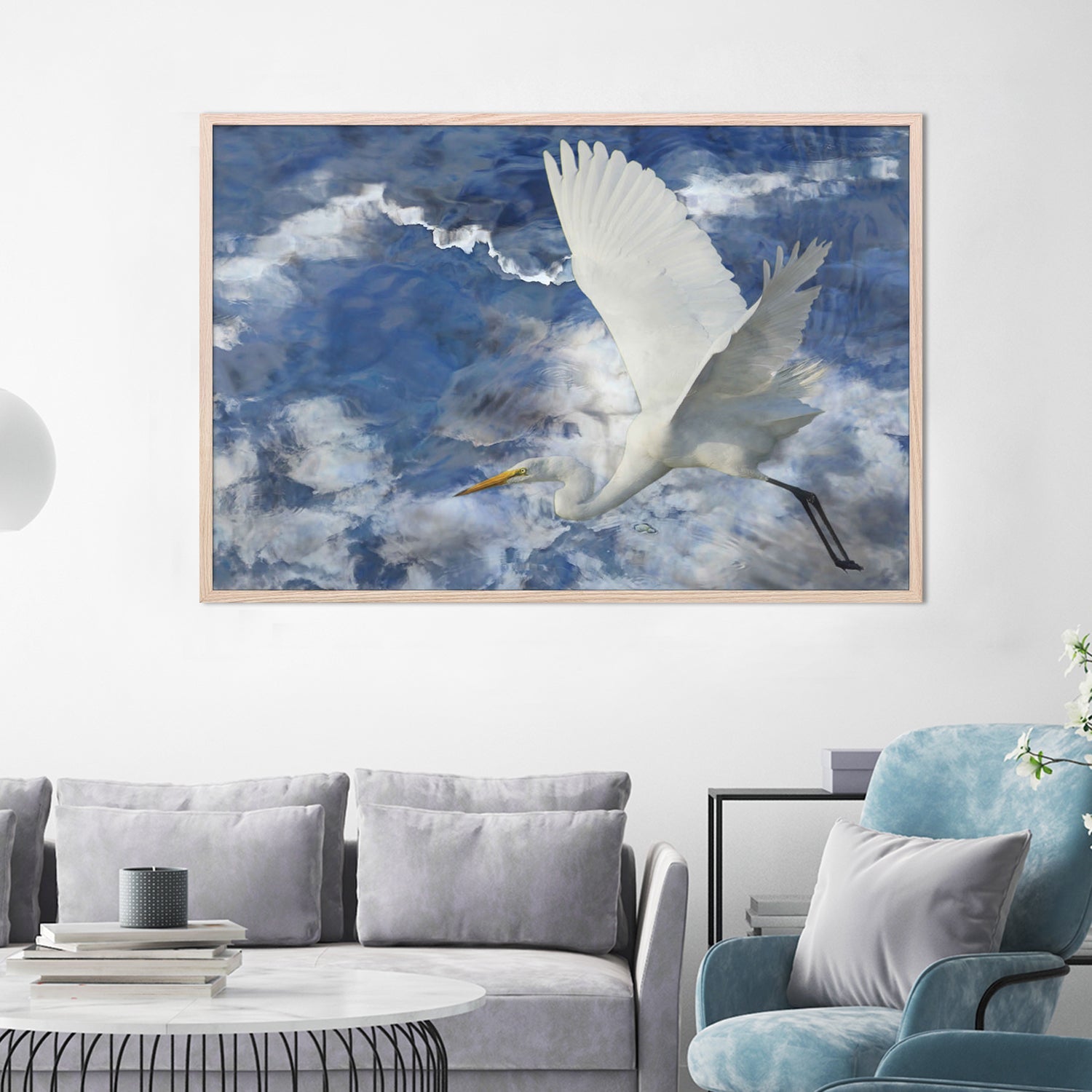 The Great White Fantasy-by-Leda Robertson-wall-art-print-canvas-poster-framed-Gioia