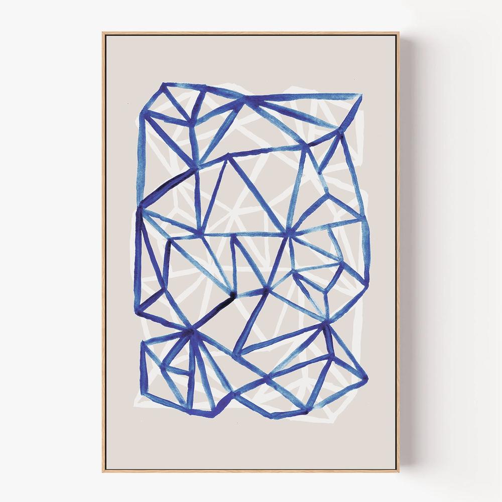 The Grid, Style A-by-Mareike Bohmer-wall-art-print-canvas-poster-framed-Gioia