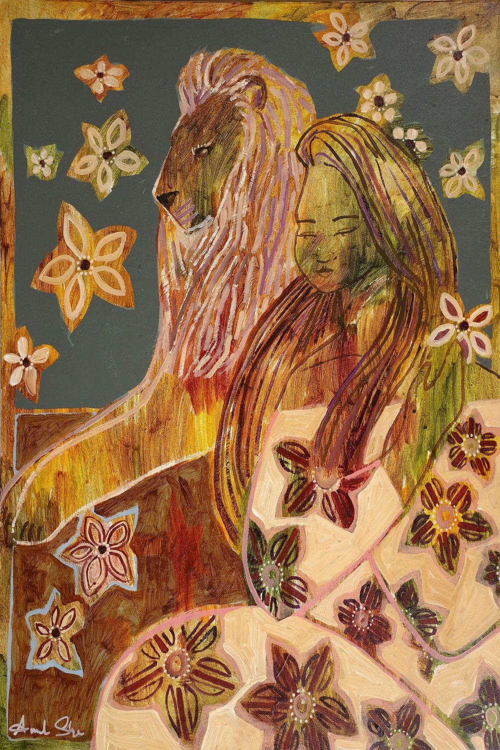 The Guardian-by-Amanda Skye-wall-art-print-canvas-poster-framed-Gioia