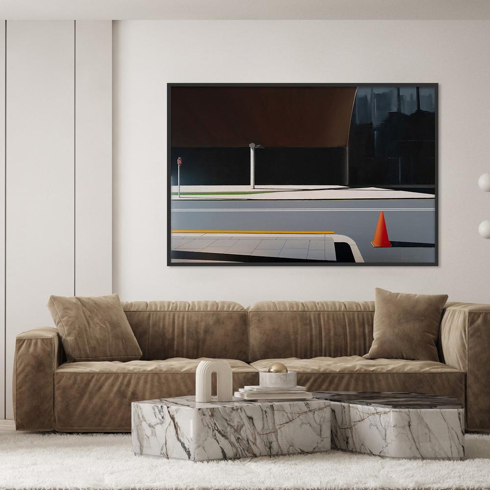 The Hungry Mile-by-Nigel Bailey Original Art-wall-art-print-canvas-poster-framed-Gioia