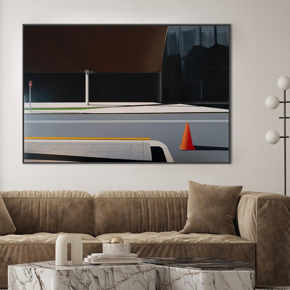 The Hungry Mile-by-Nigel Bailey Original Art-wall-art-print-canvas-poster-framed-Gioia