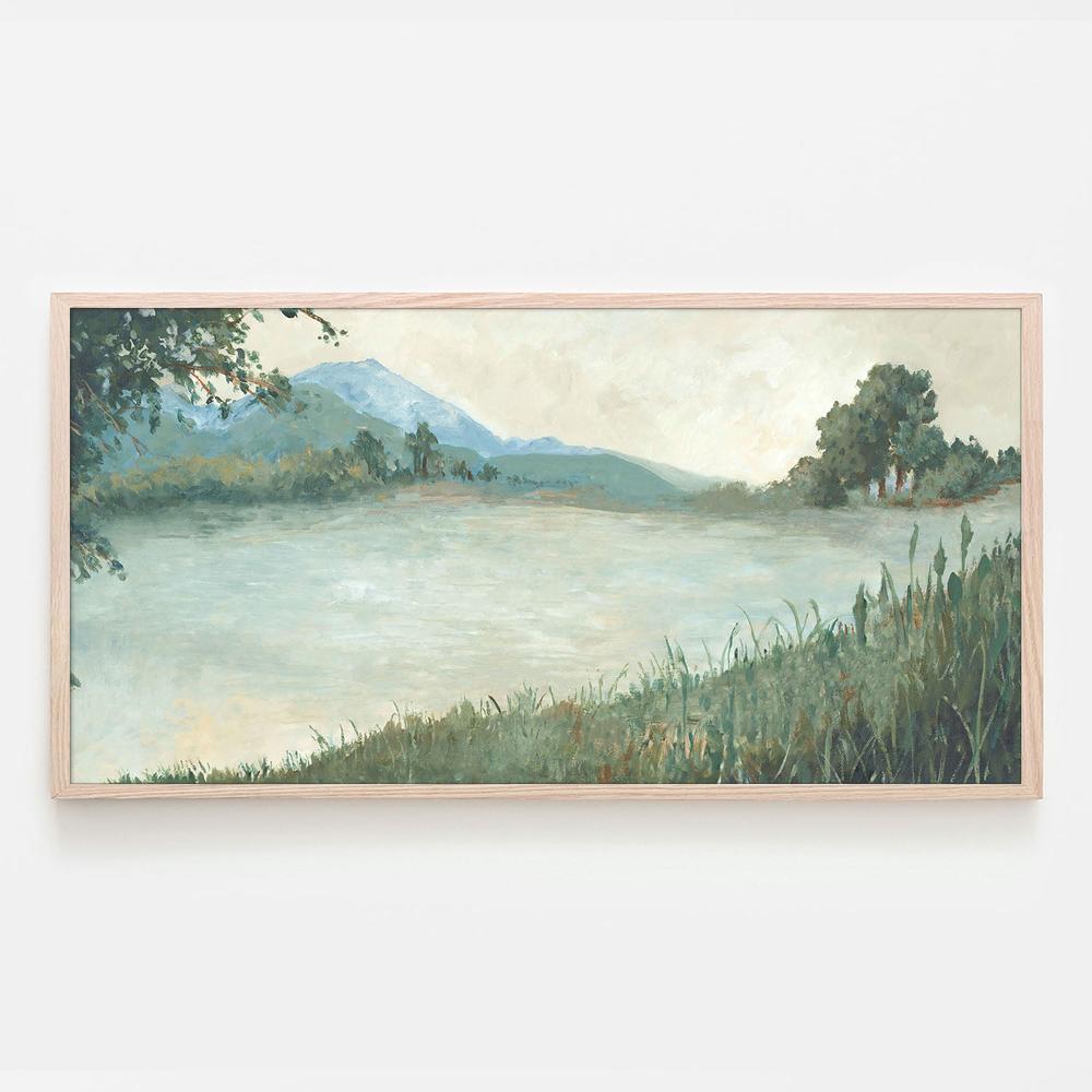 The Lake-by-Jacob Q-wall-art-print-canvas-poster-framed-Gioia