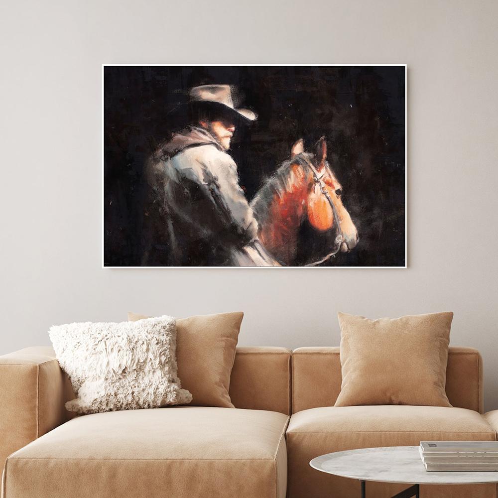 The Last Outlaw-by-Nina Blue-wall-art-print-canvas-poster-framed-Gioia