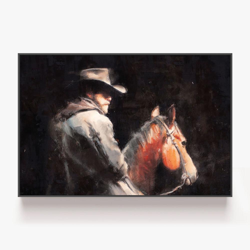 The Last Outlaw-by-Nina Blue-wall-art-print-canvas-poster-framed-Gioia