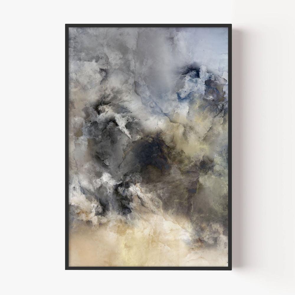 The silence beneath, Style B-by-Karine Tonial Grimm-wall-art-print-canvas-poster-framed-Gioia