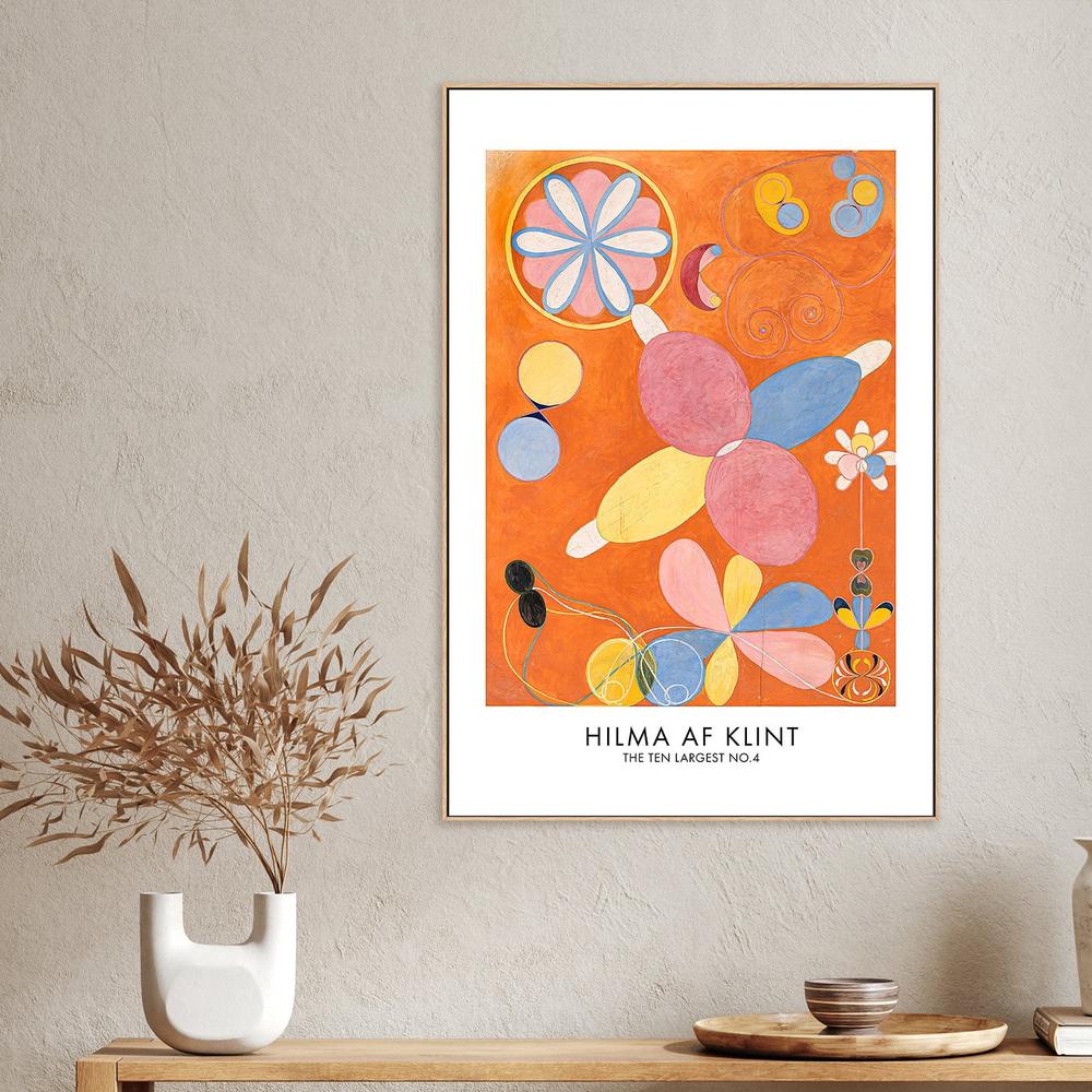 The Ten Largest No.4 Poster-by-Hilma Af Klint-wall-art-print-canvas-poster-framed-Gioia