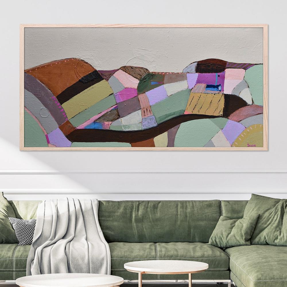The Winding Way-by-Belinda Stone-wall-art-print-canvas-poster-framed-Gioia