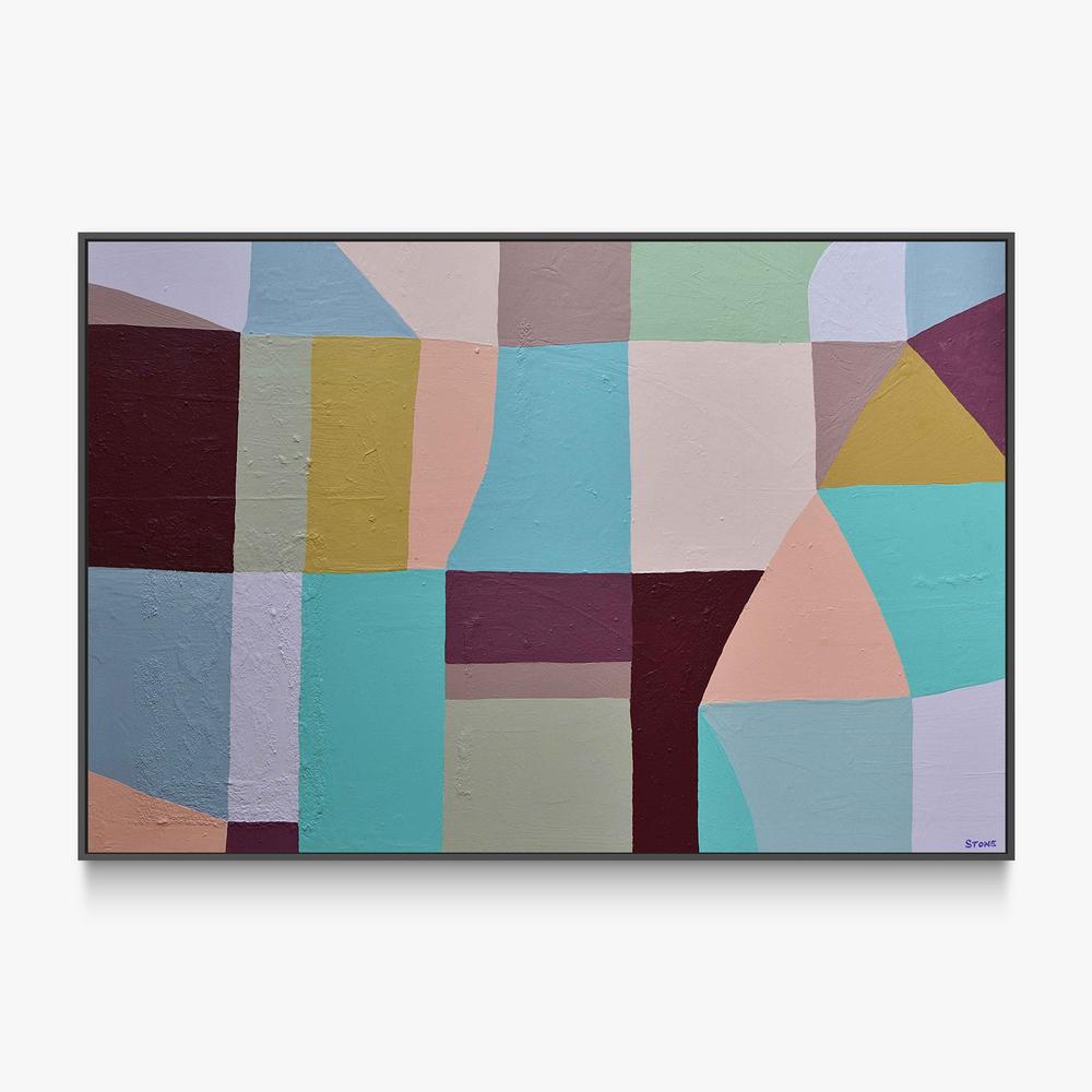 Traces of Blue-by-Belinda Stone-wall-art-print-canvas-poster-framed-Gioia