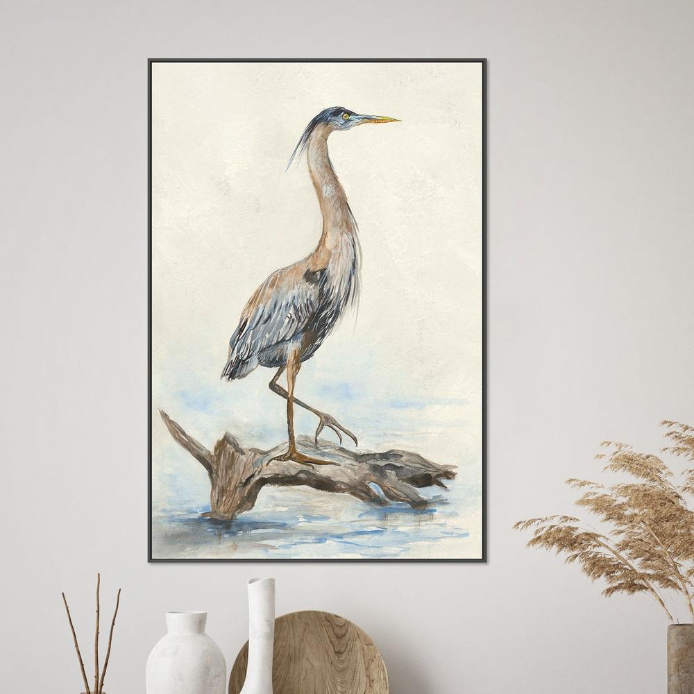 Tranquil Heron-by-Jacob Q-wall-art-print-canvas-poster-framed-Gioia