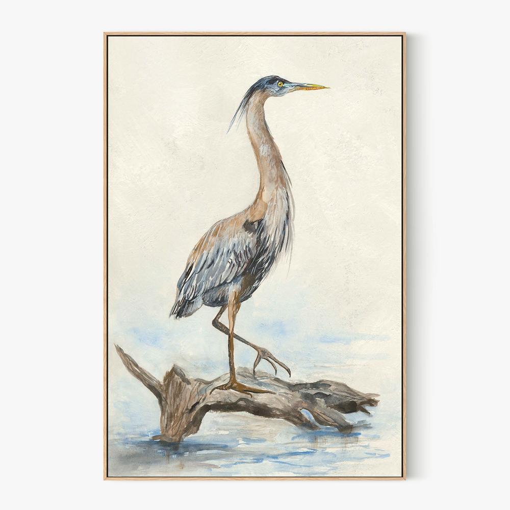 Tranquil Heron-by-Jacob Q-wall-art-print-canvas-poster-framed-Gioia