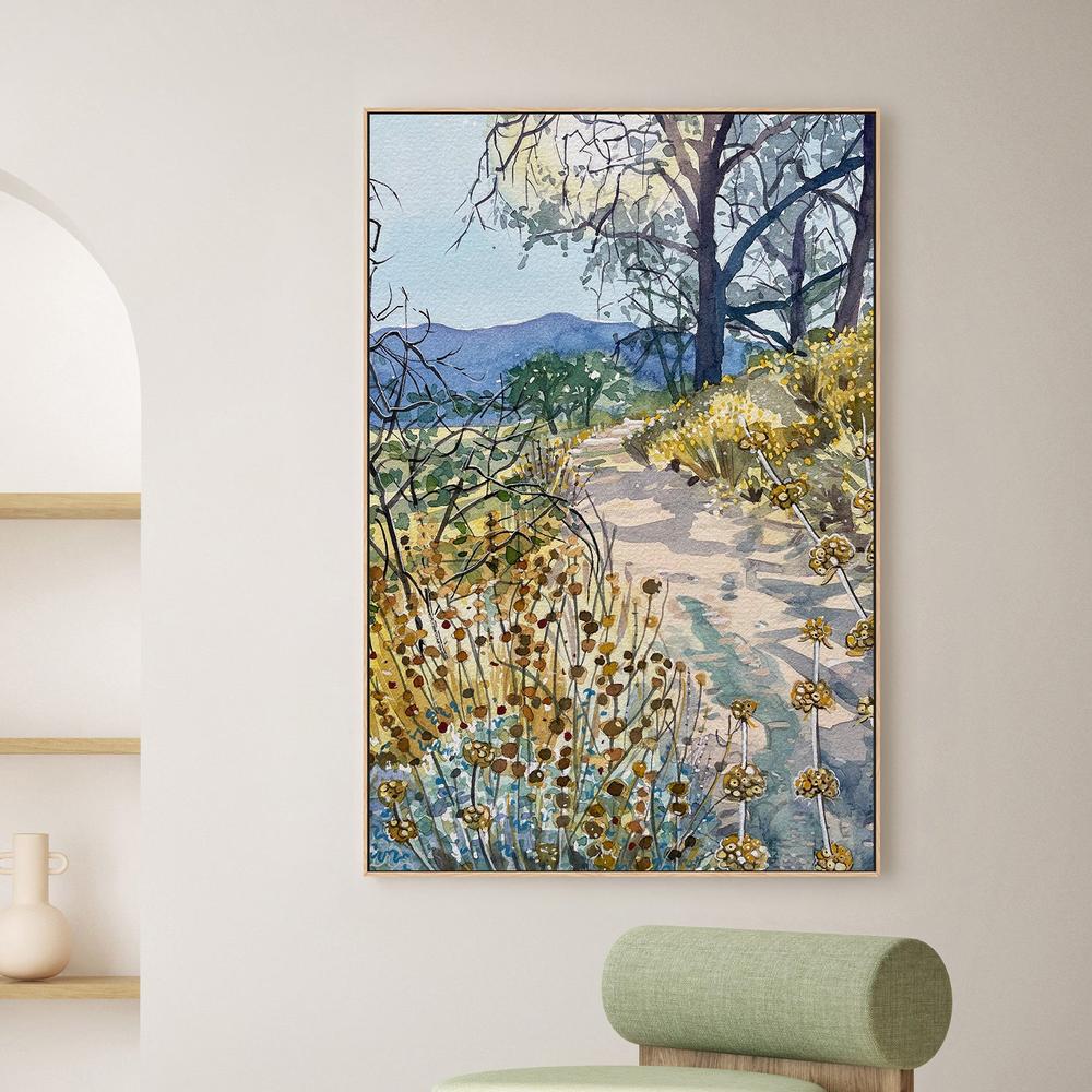 Tranquil Nature Trail-by-Luisa Millicent-wall-art-print-canvas-poster-framed-Gioia