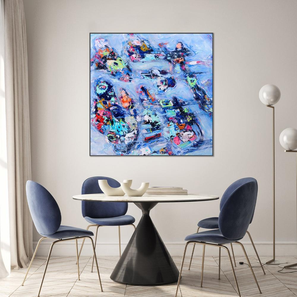 Tranquillity, Style B, Atolls of Tranquillity-by-Kenneth WH Lee-wall-art-print-canvas-poster-framed-Gioia