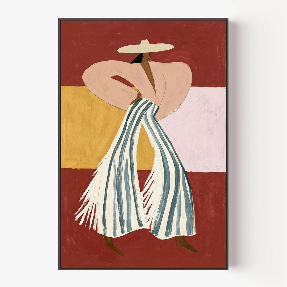 Vaquera-by-Lady Hana-wall-art-print-canvas-poster-framed-Gioia