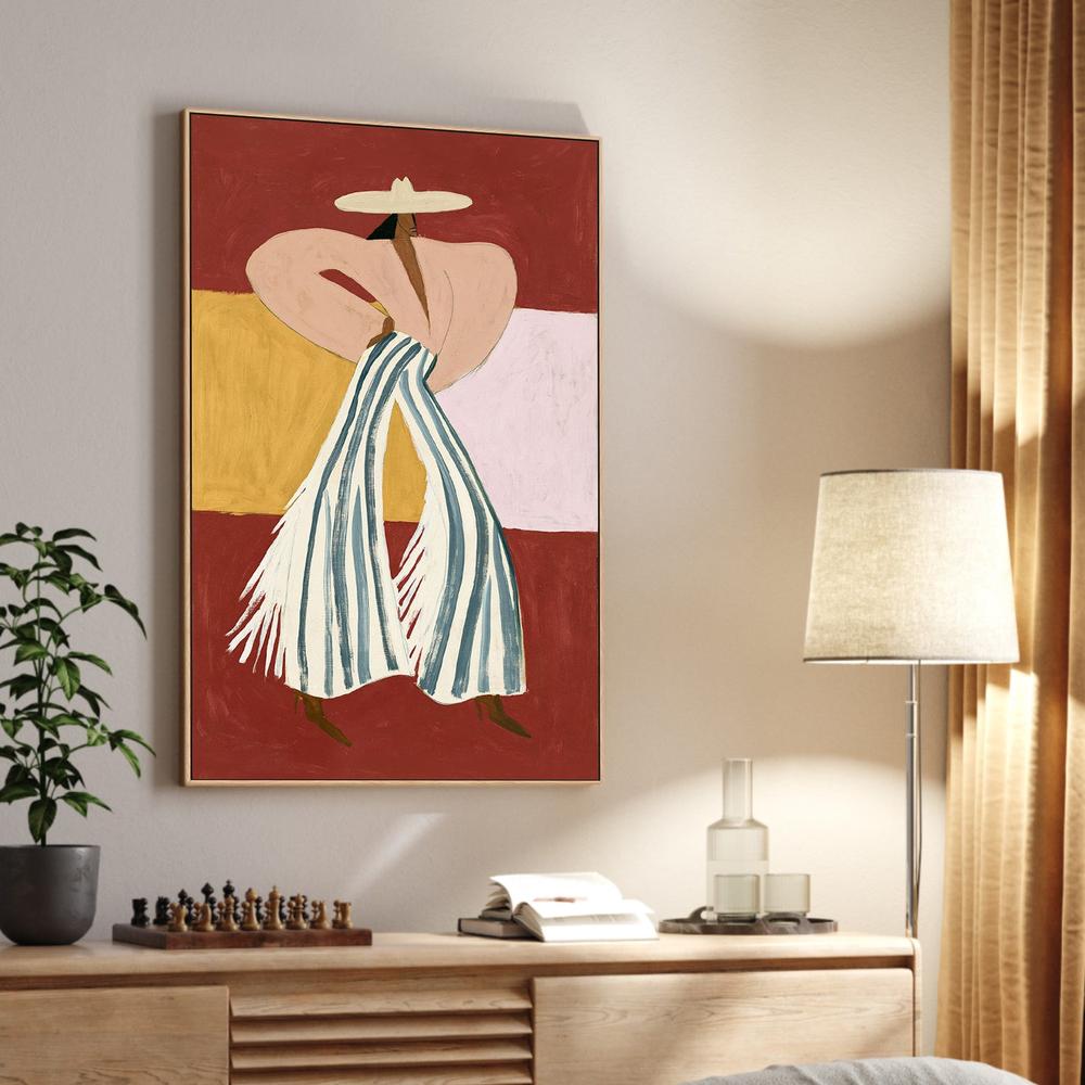 Vaquera-by-Lady Hana-wall-art-print-canvas-poster-framed-Gioia