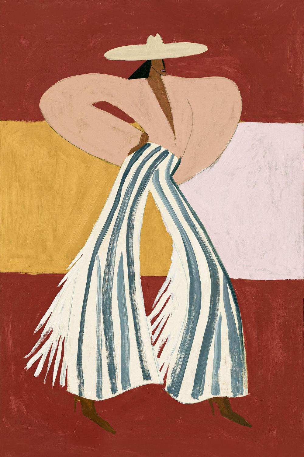 Vaquera-by-Lady Hana-wall-art-print-canvas-poster-framed-Gioia