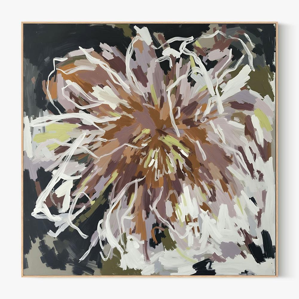 Vibrant Abstract Bloom, Style B-by-Edie-wall-art-print-canvas-poster-framed-Gioia