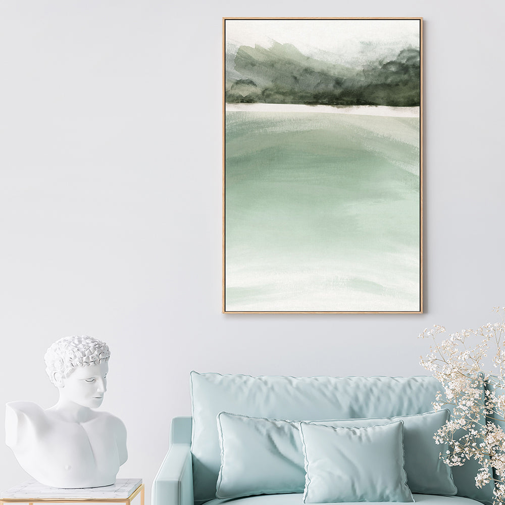 wall-art-print-canvas-poster-framed-Landscape Jetty Beach-by-Dear Musketeer Studio-Gioia Wall Art