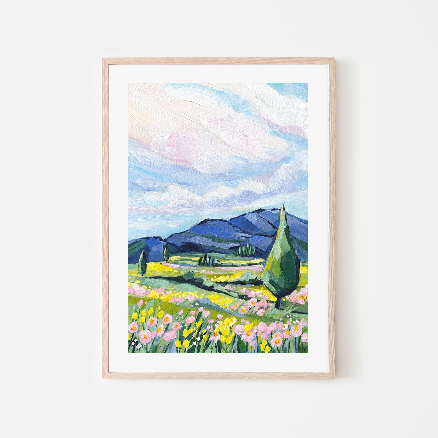 wall-art-print-canvas-poster-framed-A Day In The Countryside , By Lia Nell-6