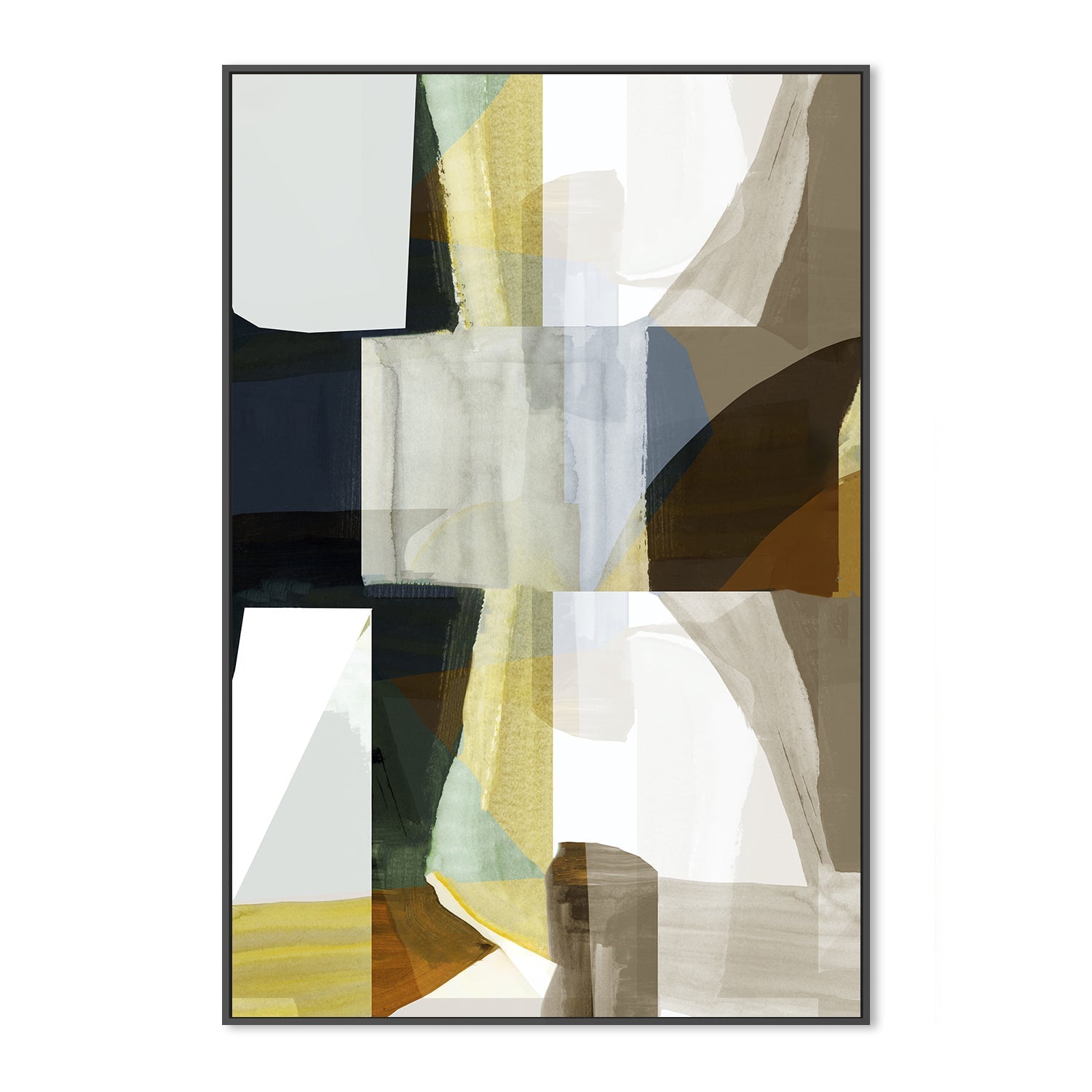 wall-art-print-canvas-poster-framed-A Fragmented Harmony ,Style A, By Cartissi , By cartissi-3
