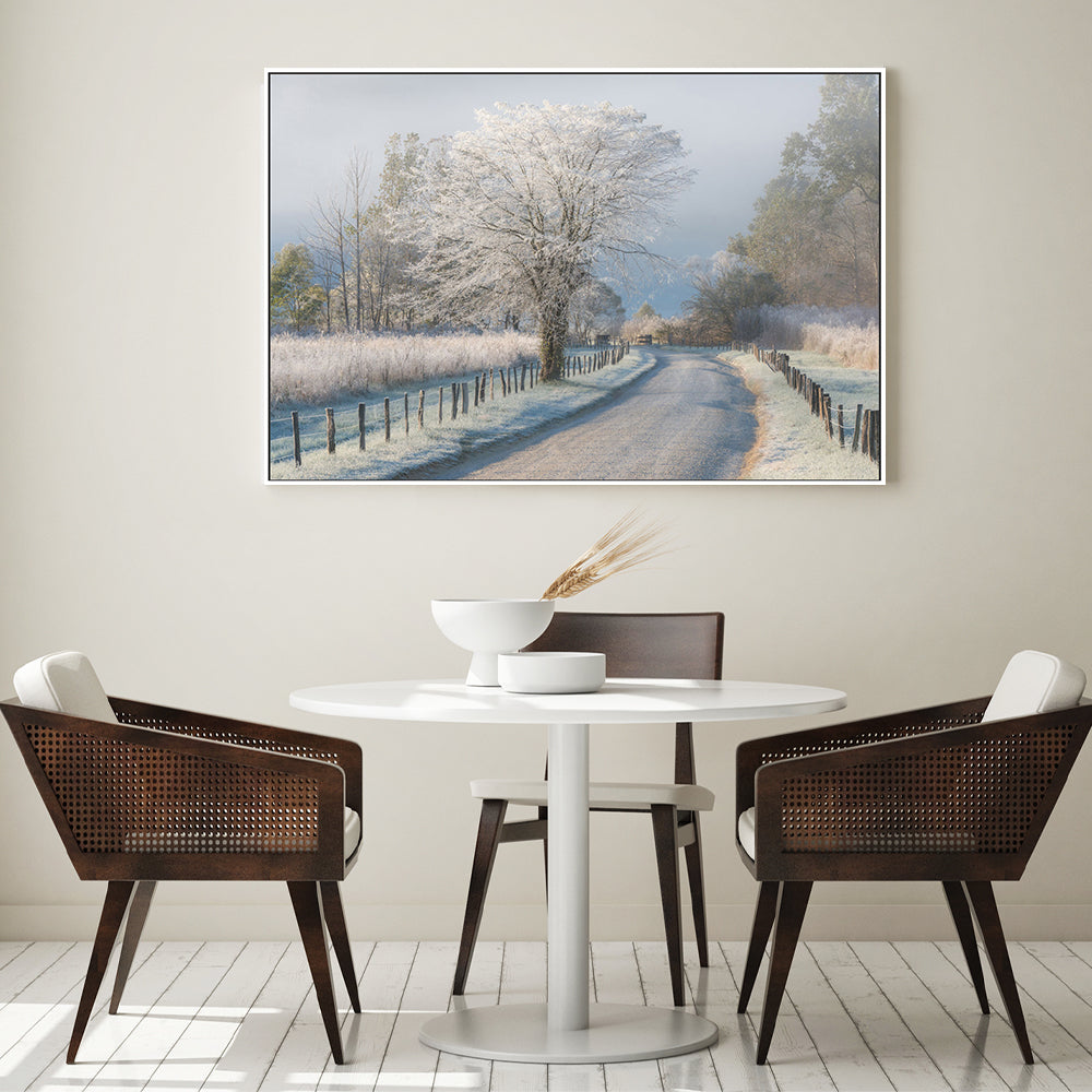 wall-art-print-canvas-poster-framed-A Frosty Morning, by Chris Moore-by-Plus X Studio-Gioia Wall Art