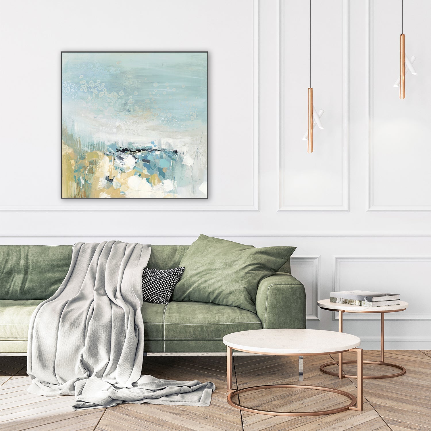 wall-art-print-canvas-poster-framed-A Lagoon Blue , By Grace Rowan-7